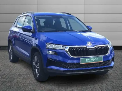 Used Skoda Karoq SE Drive 110 HP (80 kW) 2023 Energy blue SUV
