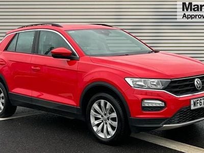 Used VW T-Roc SE 150 HP (110 kW) 2018 Red SUV