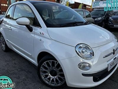 Used Fiat 500 Lounge 86 HP (63 kW) 2015 White Hatchback