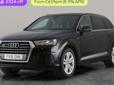 Used Audi Q7 S-Line 286 HP (210 kW) 2019 Black SUV