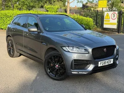 Used Jaguar F-Pace R-Sport 180 HP (132 kW) 2018 Grey SUV