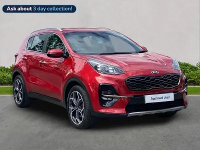 Used Kia Sportage GT-Line 174 HP (127 kW) 2021 Red SUV