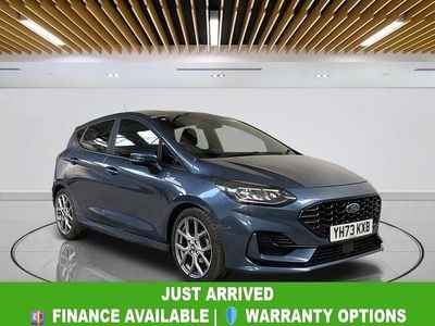Used Ford Fiesta ST-Line 125 HP (91 kW) 2023 Blue Hatchback