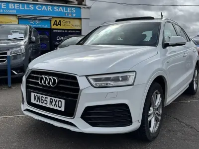 Used Audi Q3 S-Line 150 HP (110 kW) 2015 White SUV