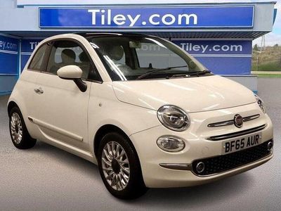White Used 2015 Fiat 500 Lounge Hatchback | £6,190 (A bit pricey)