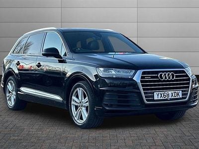 Used Audi Q7 S-Line 231 HP (169 kW) 2018 Night black SUV