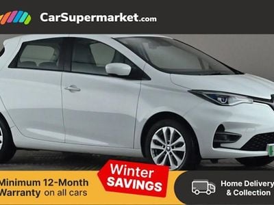 White Used 2021 Renault Zoe Iconic Hatchback | £8,997 (Fair price)