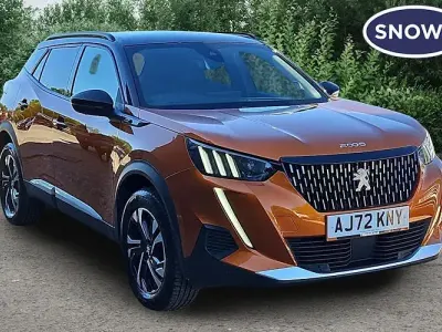 Second-hand Peugeot 2008 GTi 131 CP (96 kW) 2023 Portocaliu SUV