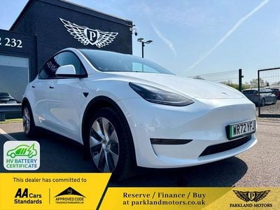 Used Tesla Model Y Long Range AWD 378 kW (514 HP) 2022 White SUV