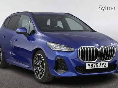Used BMW 220 Active Tourer M Sport 168 HP (123 kW) 2025 Blue MPV