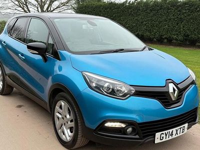 Used Renault Captur Dynamique 90 HP (66 kW) 2014 Blue SUV