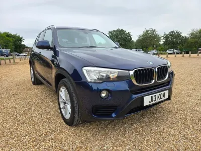Used BMW X3 Impressive 2015 Blue SUV