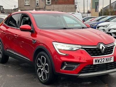 Id metallic flame red Used 2022 Renault Arkana Version S SUV | £14,434 (Fair price)