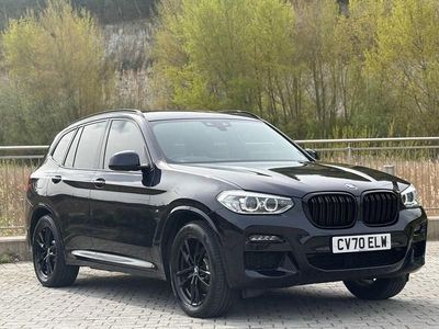 Used BMW X3 M Sport 190 HP (139 kW) 2020 Black SUV
