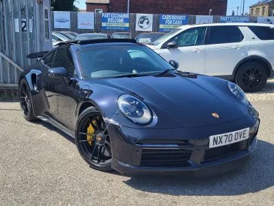 Used Porsche 911 Turbo S 650 HP (478 kW) 2020 Black Coupe