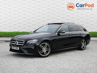 Used Mercedes E220 AMG Line Premium Plus 2017 Black Estate