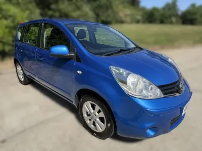 Used Nissan Note Acenta 110 HP (80 kW) 2009 Blue Hatchback