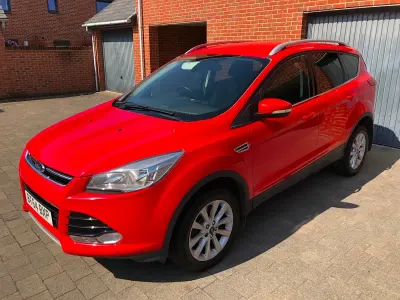 Used Ford Kuga Titanium 150 HP (110 kW) 2014 Red SUV