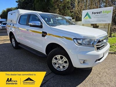 Begagnad Ford Ranger XLT 2021 Vit Pickup