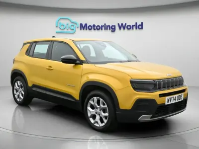 Used Jeep Avenger Altitude 100 HP (73 kW) 2024 Yellow SUV