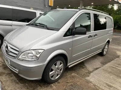 Used Mercedes Vito 165 HP (121 kW) 2013 Silver Van