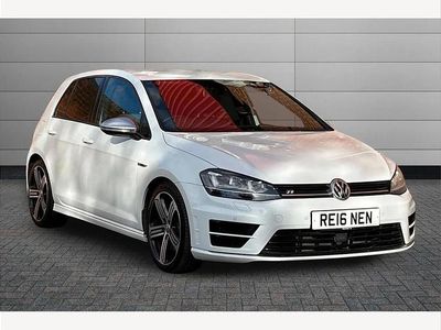 Used VW Golf VII R 300 HP (220 kW) 2016 White Hatchback