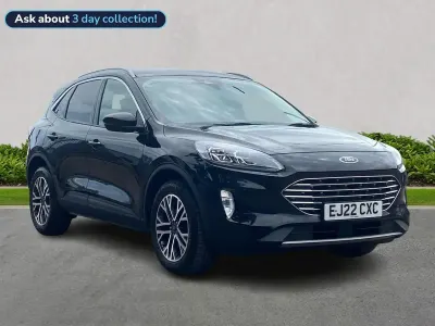 Used Ford Kuga Titanium 150 HP (110 kW) 2022 Black SUV