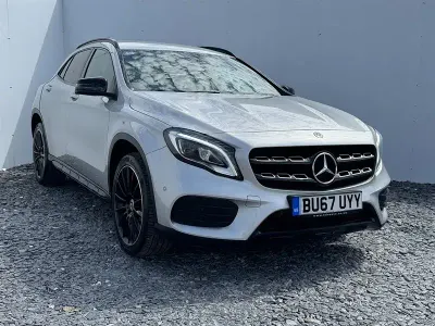 Used Mercedes GLA200 AMG Line Premium 136 HP (100 kW) 2017 Silver SUV