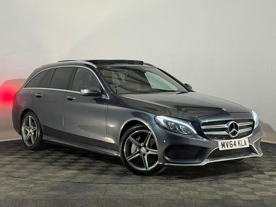 Used Mercedes C250 AMG Line Premium Plus 201 HP (147 kW) 2014 Grey Estate