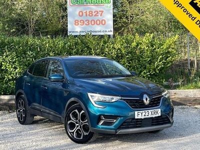 Begagnad Renault Arkana Techno 143 HK (105 kW) 2023 Blå SUV