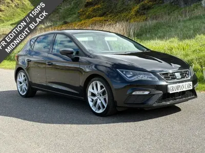 Begagnad Seat Leon FR 150 HK (110 kW) 2017 Svart Halvkombi