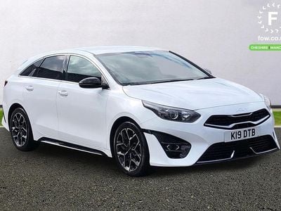 Begagnad Kia ProCeed GT-Line 2021 Vit Kombi