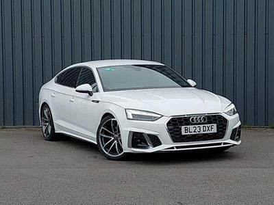 Used Audi A5 S-Line 150 HP (110 kW) 2023 White Coupe