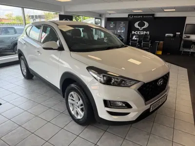 Używany Hyundai Tucson 2018 Biały SUV