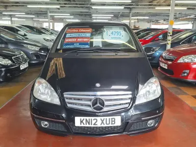 Used Mercedes A180 Avantgarde 2012 Black Hatchback