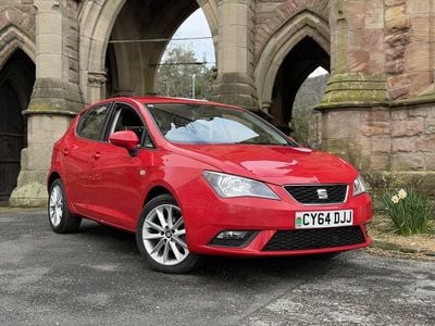 Gebraucht Seat Ibiza 2014 Rot Kleinwagen