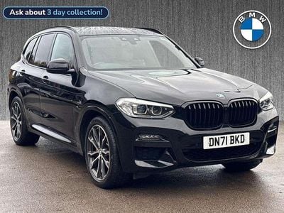 Black Used 2021 BMW X3 M Sport SUV | £34,859 (Good price)
