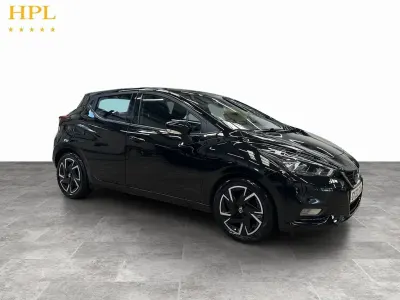 Used Nissan Micra Acenta 92 HP (67 kW) 2022 Black Hatchback