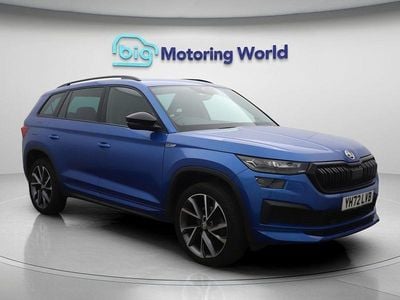 Blue Used 2022 Skoda Kodiaq SportLine SUV | £24,900 (Fair price)