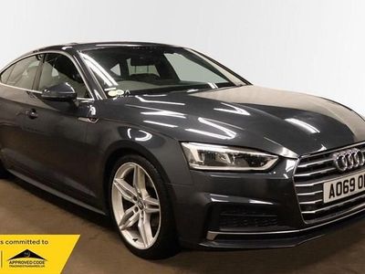 Grey Used 2019 Audi A5 Sportback S-Line Hatchback | £17,750 (Fair price)