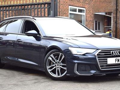Used Audi A6 S-Line 2021 Blue Estate