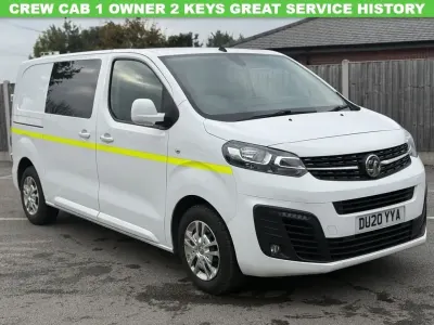 Gebraucht Vauxhall Vivaro Sportive 120 PS (88 kW) 2020 Weiß Van / Kleinbus