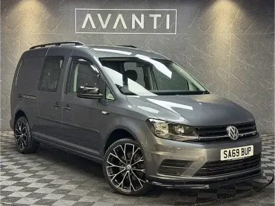 Used VW Caddy Maxi 102 HP (75 kW) 2019 Grey MPV