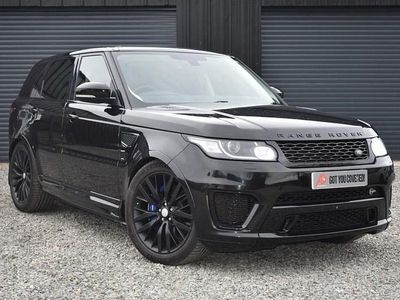 Used Land Rover Range Rover Sport SVR 550 HP (404 kW) 2016 Black SUV