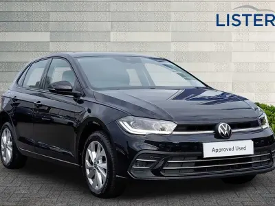Used VW Polo Style 95 HP (69 kW) 2024 Black Hatchback