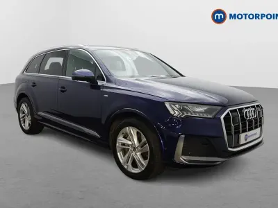 Used Audi Q7 S-Line 2020 Blue SUV