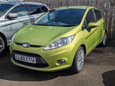 Usado Ford Fiesta Titanium 2010 Verde Citadino