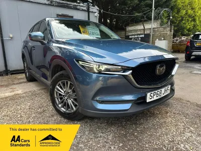 Used Mazda CX-5 150 HP (110 kW) 2018 Blue SUV