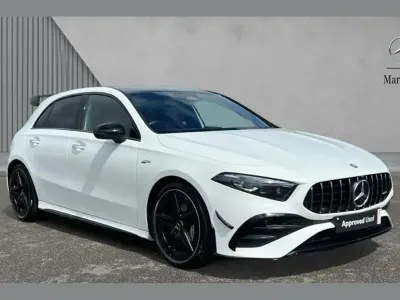 Used Mercedes A35 AMG Premium Plus 301 HP (221 kW) 2025 White Hatchback