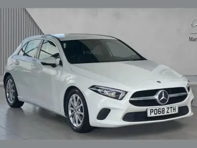 Used Mercedes A180 113 HP (83 kW) 2018 White Hatchback